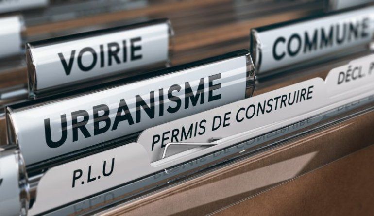 Organiseur Intervalaires avec étiquettes : Voirie Urbanisme Plu Permis construire Commune